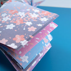 58 Double-Sided Origami Paper Cards 14.99 cm Square - Set of 58