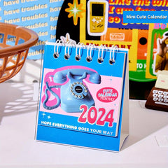 Mini Desk Calendar Office Supplies Academic Planning & Organizing Gift