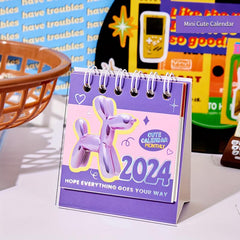 Mini Desk Calendar Office Supplies Academic Planning & Organizing Gift