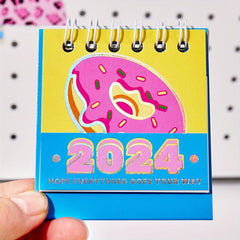 Mini Desk Calendar Office Supplies Academic Planning & Organizing Gift