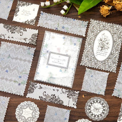 20 Sheets Vintage Lace Series Scrapbook Paper