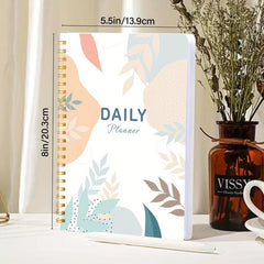BUBU Daily Planner Notebook Undated To Do List Time Management Meal Plan