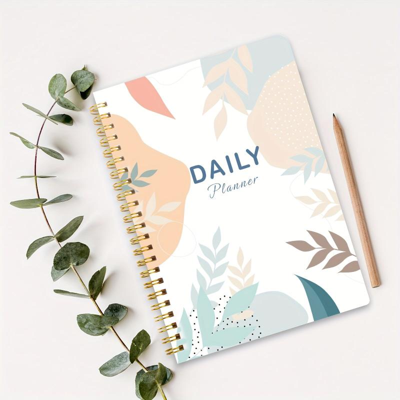 BUBU Daily Planner Notebook Undated To Do List Time Management Meal Plan
