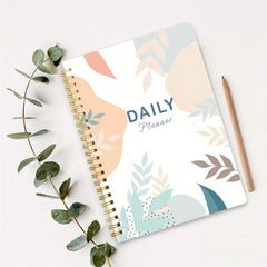 BUBU Daily Planner Notebook Undated To Do List Time Management Meal Plan