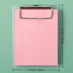 50-Page Board Clip Memo Pad & Portable Notepad
