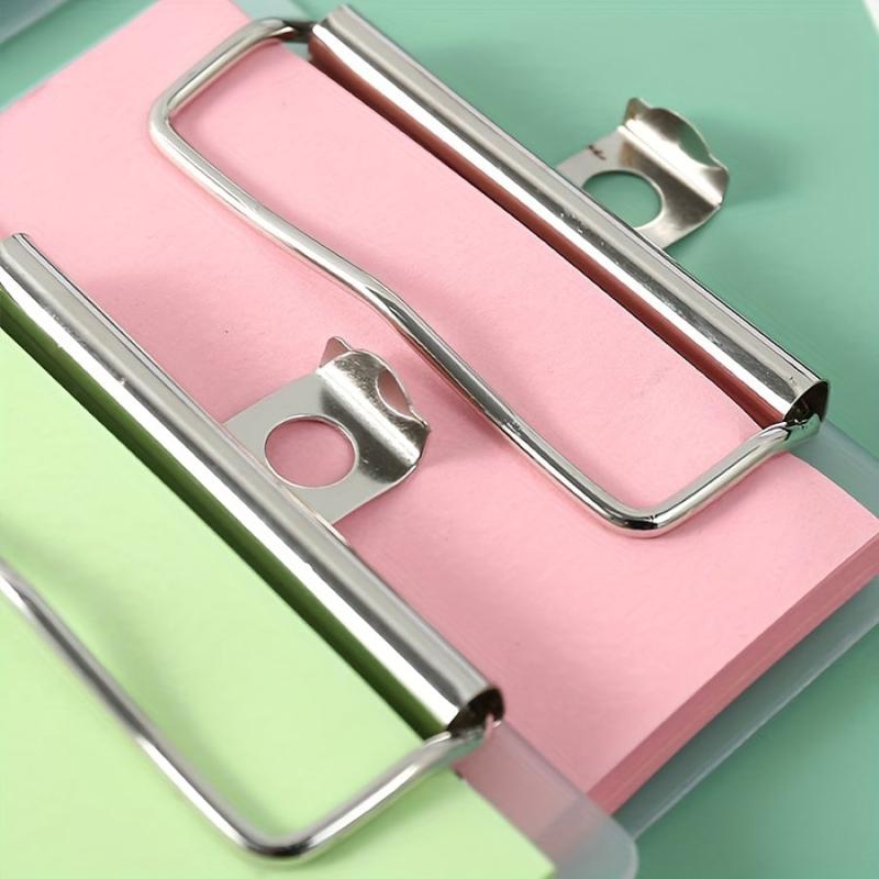 50-Page Board Clip Memo Pad & Portable Notepad
