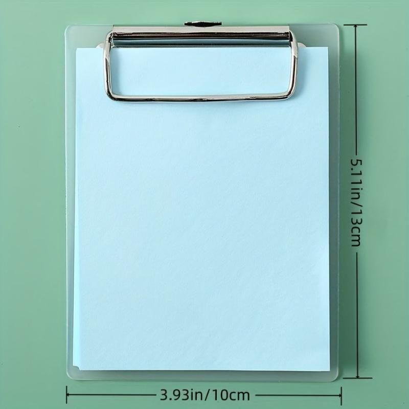 50-Page Board Clip Memo Pad & Portable Notepad