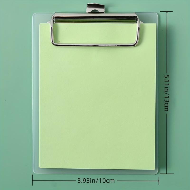 50-Page Board Clip Memo Pad & Portable Notepad