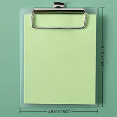 50-Page Board Clip Memo Pad & Portable Notepad