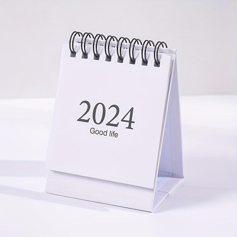 Morandi Mini Desk Calendar Small Desktop Decoration