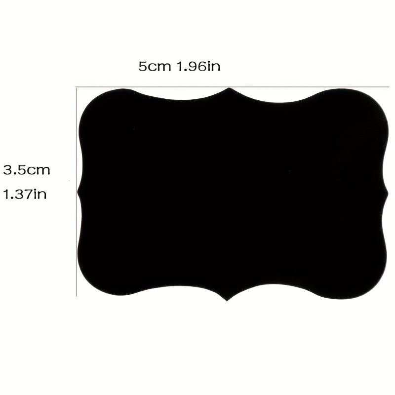 36pcs Reusable Waterproof Blackboard Stickers Removable Labels