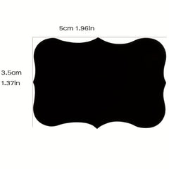 36pcs Reusable Waterproof Blackboard Stickers Removable Labels