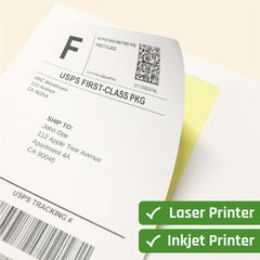 Printable Sticker Labels Matte 10 Labels/Page 2x4 10/20 Sheets