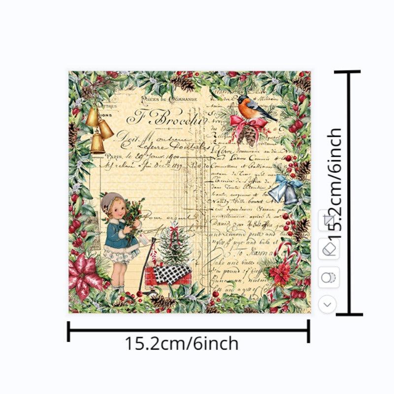 24 Sheets DIY Photo Album Scrapbook Material Paper