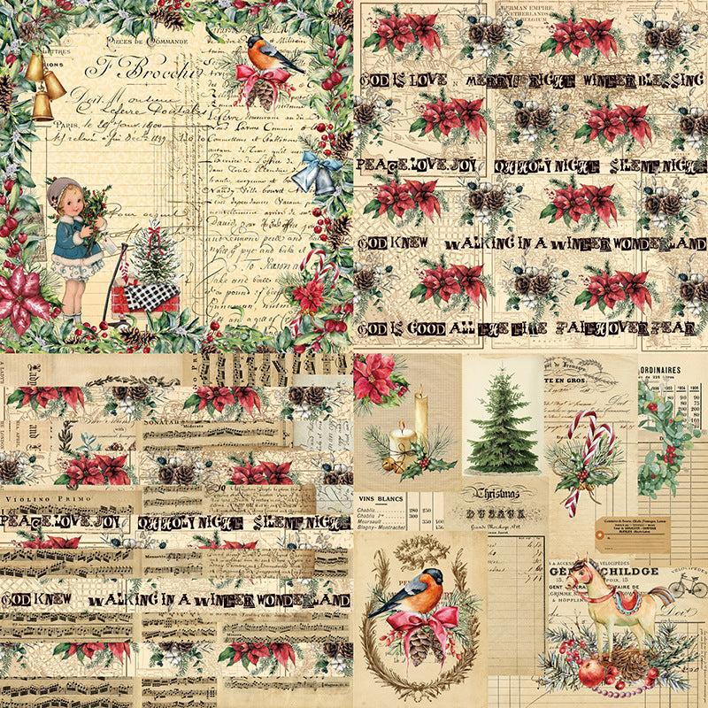 24 Sheets DIY Photo Album Scrapbook Material Paper