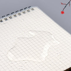 Frosted PP Shell Coil Notebook A5 Horizontal Line Inner Page Not Clear