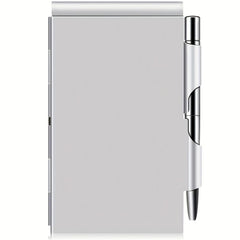 Aluminum Alloy Card Box Notebook With Pen Tearable Fashionable And Convenient