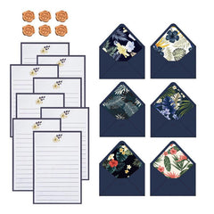 20pcs Plant Flower Series Envelope Letter Paper Set