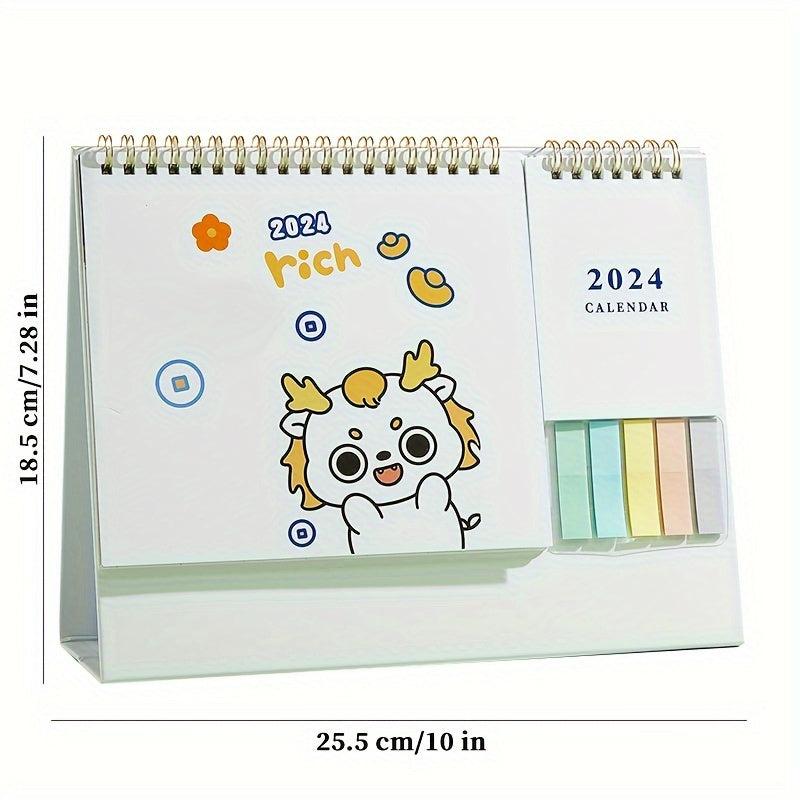 Multifunctional Desk Calendar Schedule Planning Desk Calendar