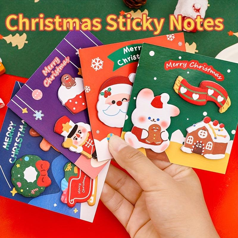 Christmas Combo Sticky Notes 60 Sheets Hand Account Deco
