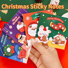 Christmas Combo Sticky Notes 60 Sheets Hand Account Deco