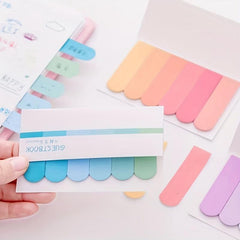 2pcs Colorful Sticky Notes Stickers for Office School Supplies