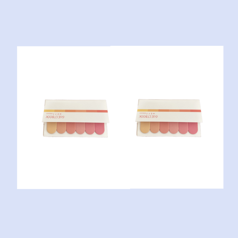 2pcs Colorful Sticky Notes Stickers for Office School Supplies