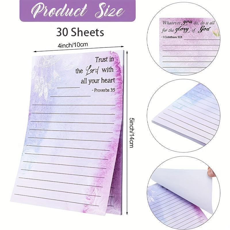 Flower Plant Sticky Notes 12 7 X 10 16 Cm Gradient Note Pads Floral Sticky Memo