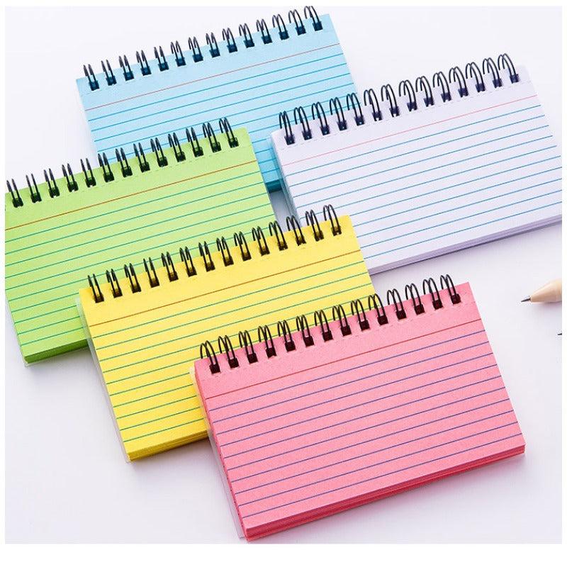 1pc Colorful Student Coil Notebook Thickened Creative Diary