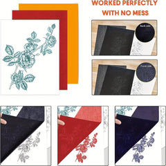 Carbon Transfer Paper PSLER 10 Red & 10 Graphite Sheets