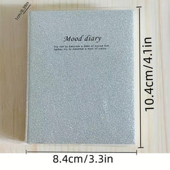 Colorful A7 Pocket Glue Set Office Notepad Student Notebook Flash