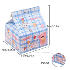 200 Sheets Milk Box Note Paper Stationery Supplies