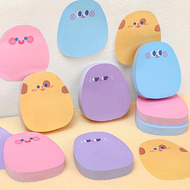 120pcs Cartoon Expressions Convenient Stickers Student Stickers