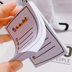 100sheets To Do List Sticky Notes Girl Heart Message Notepad