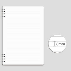 A5 Morandi Coils & Fresh Notepad with 80 Sheets