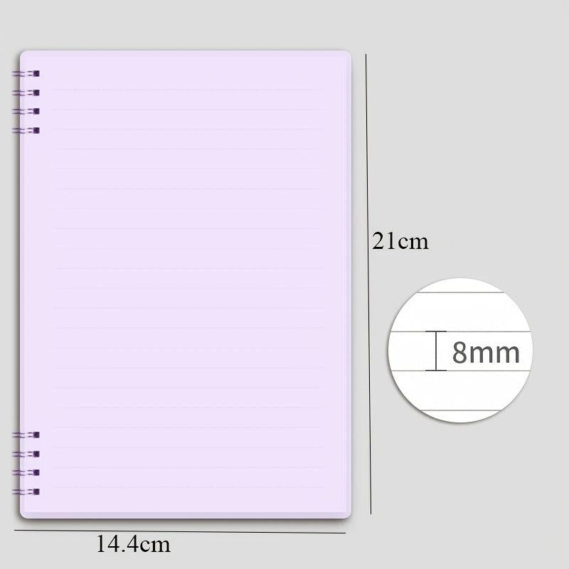 A5 Morandi Coils & Fresh Notepad with 80 Sheets