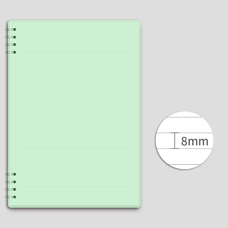A5 Morandi Coils & Fresh Notepad with 80 Sheets