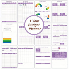 Monthly Budget Envelope Organizer for Bills and Receipts