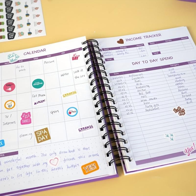 Monthly Budget Envelope Organizer for Bills and Receipts