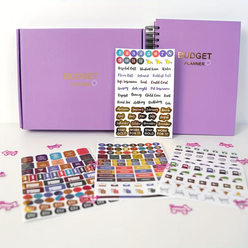 Monthly Budget Envelope Organizer for Bills and Receipts