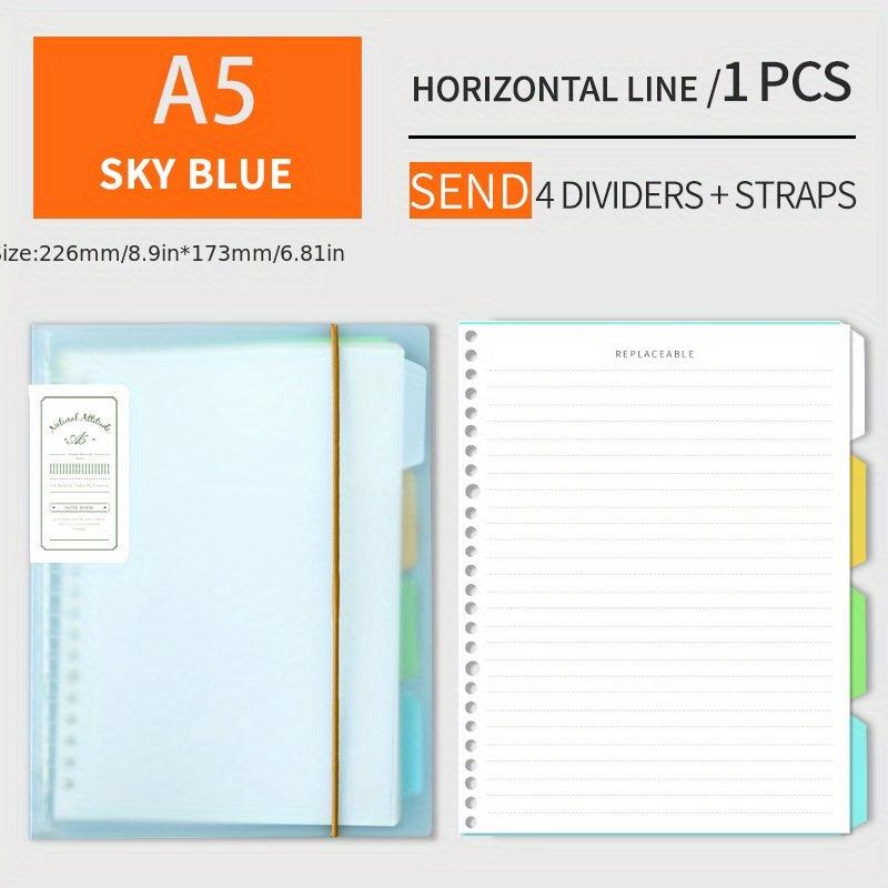 Detachable A5 Diary Book and B5 Notebook Student Stationery Set