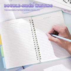 Detachable A5 Diary Book and B5 Notebook Student Stationery Set