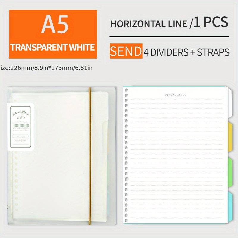 Detachable A5 Diary Book and B5 Notebook Student Stationery Set