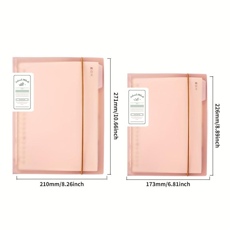 Detachable A5 Diary Book and B5 Notebook Student Stationery Set