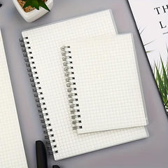 Student Notepad Drawing Gridlines Clear Minimalist Design