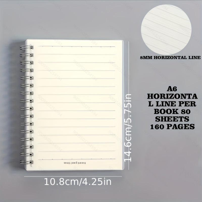 Student Notepad Drawing Gridlines Clear Minimalist Design
