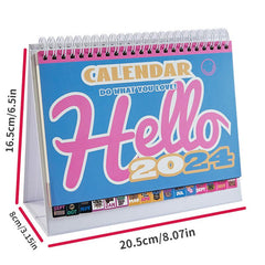 American Vintage Calendar Minimalist Office Plan Business Desktop