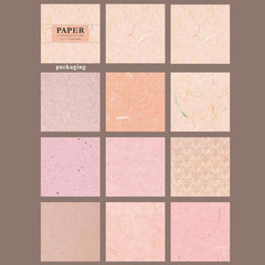 30 Pieces Specialty Paper 11.5x13.7cm for Journal DIY