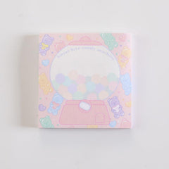 Sweetheart Candy Sticky Notes & Colorful Memo Pads 80 Sheets