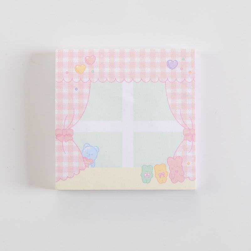 Sweetheart Candy Sticky Notes & Colorful Memo Pads 80 Sheets